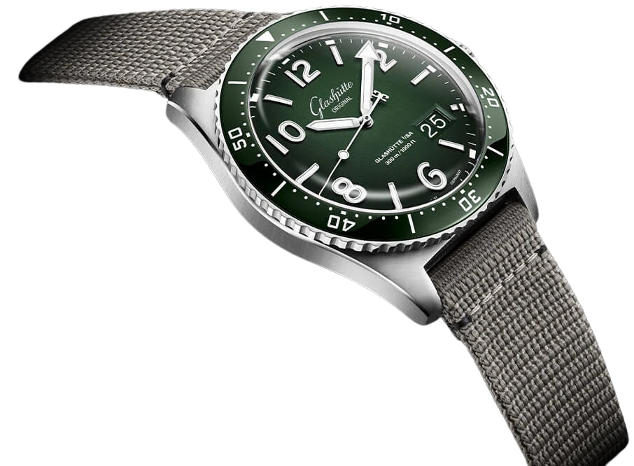 KURZ Glashütte Original SeaQ Panoramadatum 1-36-13-07-83-34